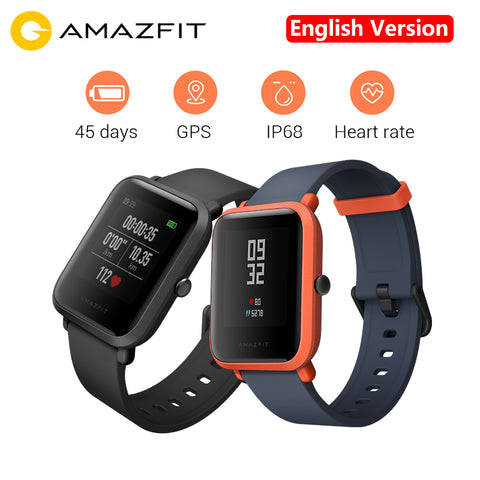 English Version Xiaomi Huami Amazfit Bip Pace Youth Smart Watch Mi Fit 1.28