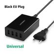 Ugreen 34W USB Charger Quick Charge 3.0 Fast Mobile Phone Charger for iPhone Samsung Xiaomi Nexus Tablet 4 Port Desktop Charger