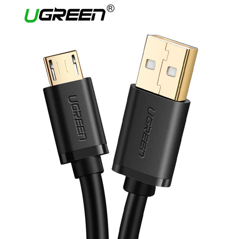 Ugreen Micro USB Cable 2A Fast Charger USB Data Cable Mobile Phone Charging Cable for Samsung Xiaomi Huawei Android Tablet Cable