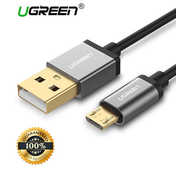 Ugreen Micro USB Cable 2A Fast Charge USB Data Cable for Samsung Xiaomi Tablet Android USB Charging Cord Microusb Charger Cable