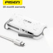 PISEN 5000mAh Waterproof Power Bank with Flashlight Portable Charger External Battery Powerbank for Phones